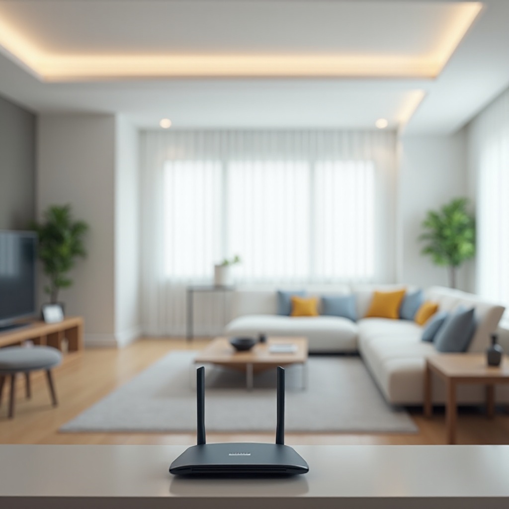 đặt bộ định tuyến ở đâu