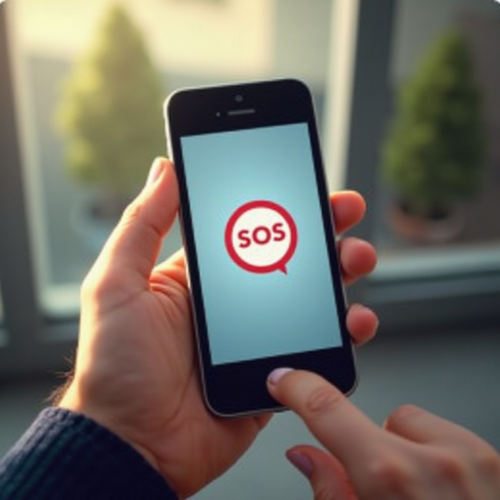 sos có nghĩa là gì trên điện thoại verizon