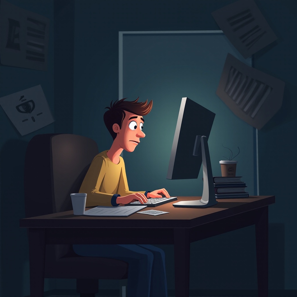 computador desliga de repente