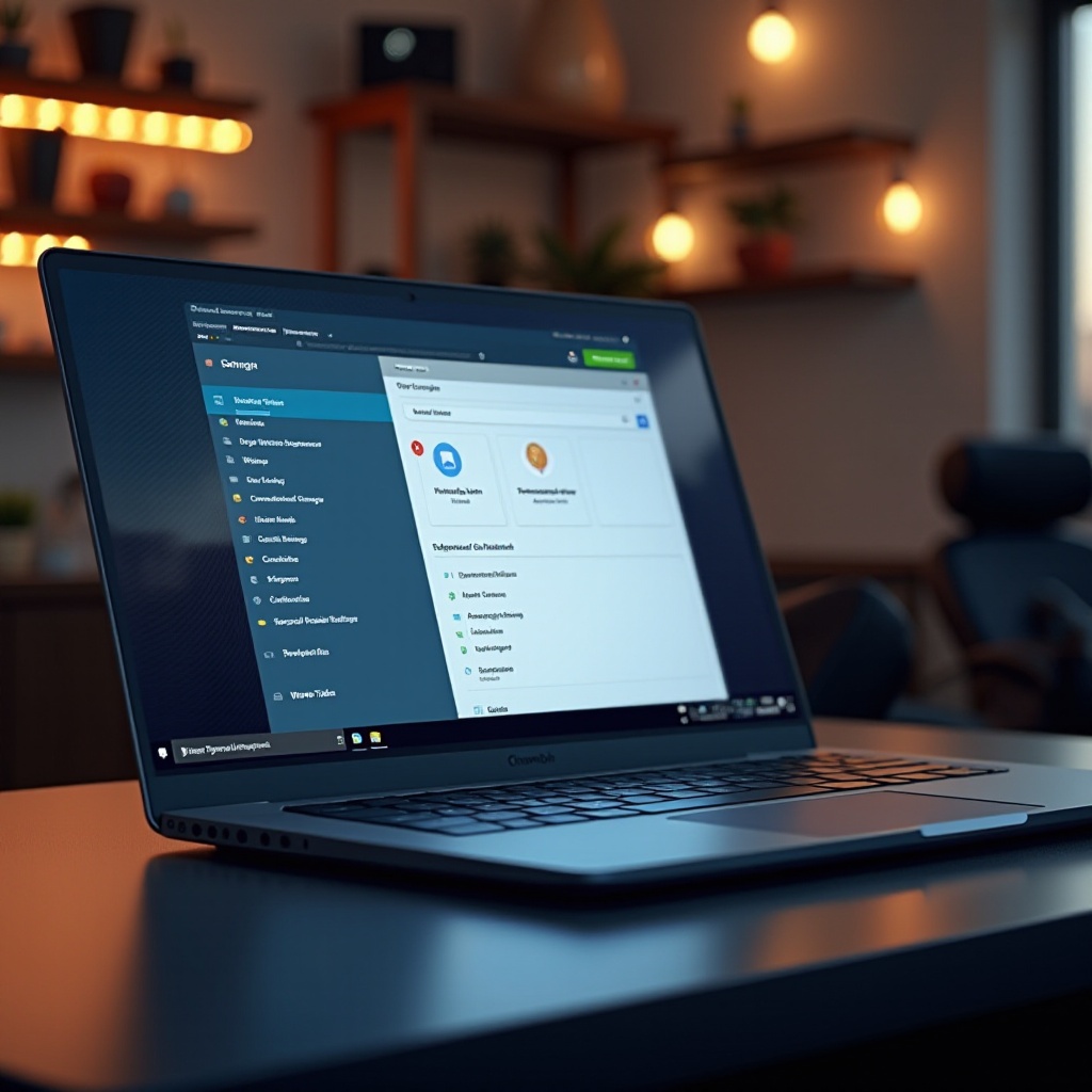 cài đặt bảo mật Chromebook