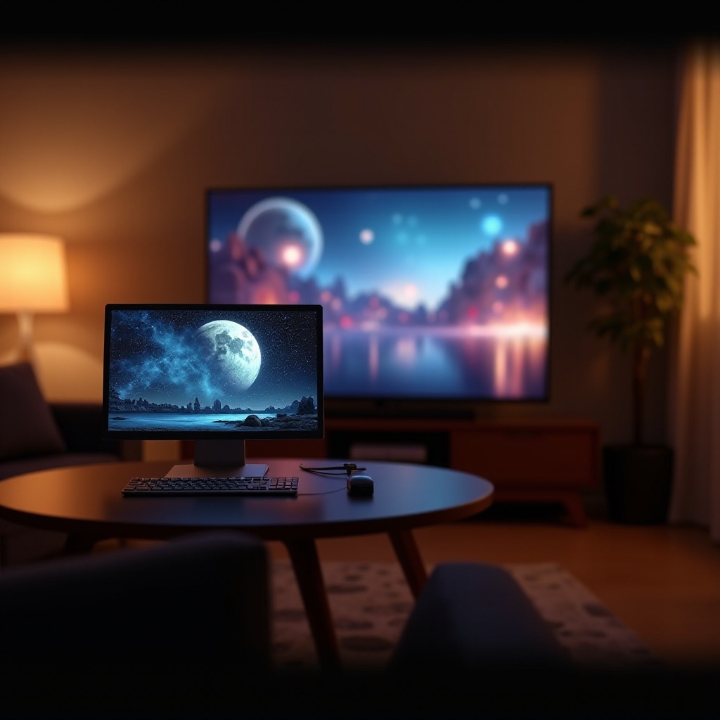 هل يمكنك توصيل جهاز الكمبيوتر بالتلفزيون