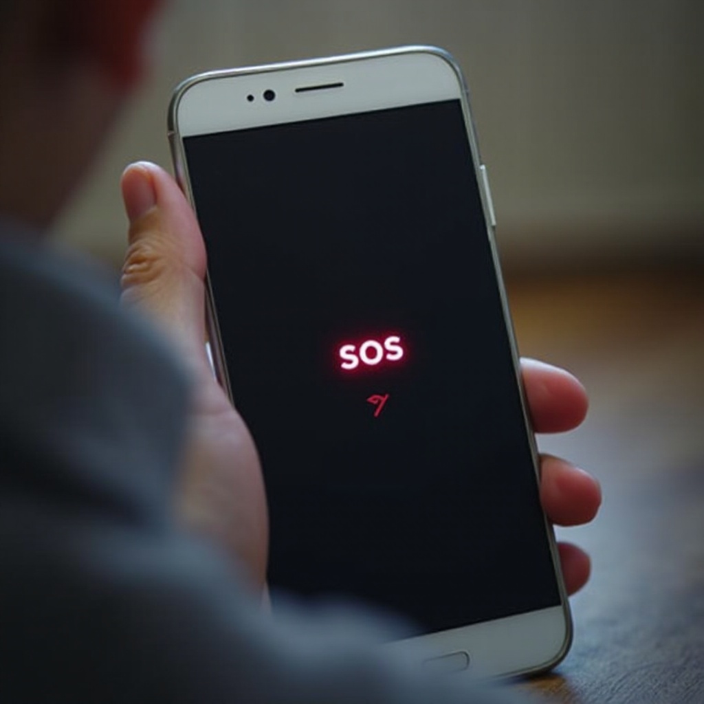 apa arti sos di ponsel verizon