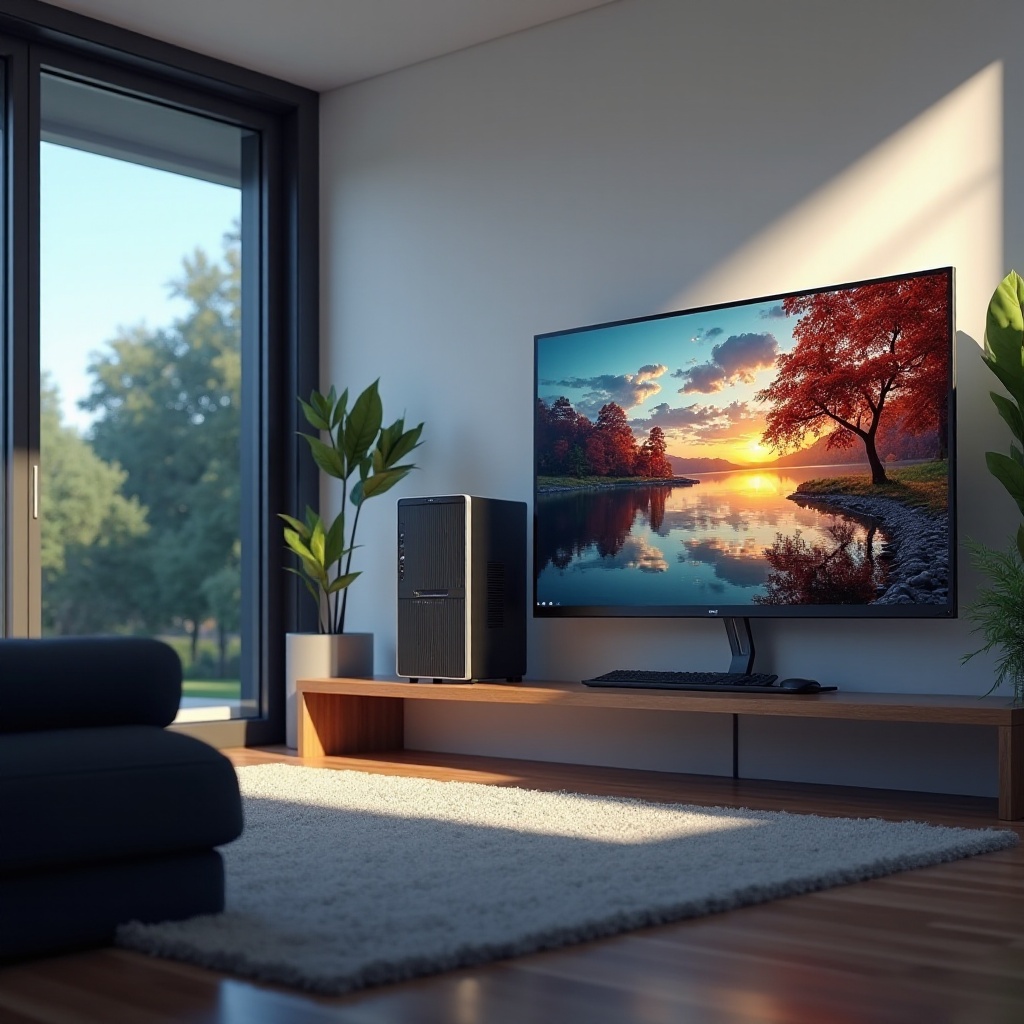 bisakah Anda menghubungkan PC ke TV