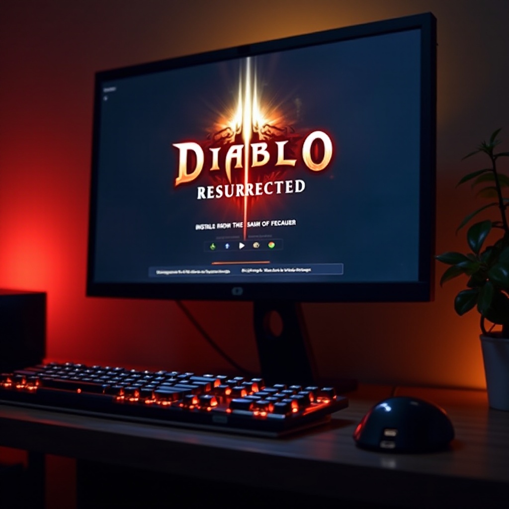 windows 10 como montar diablo 2 resurrected