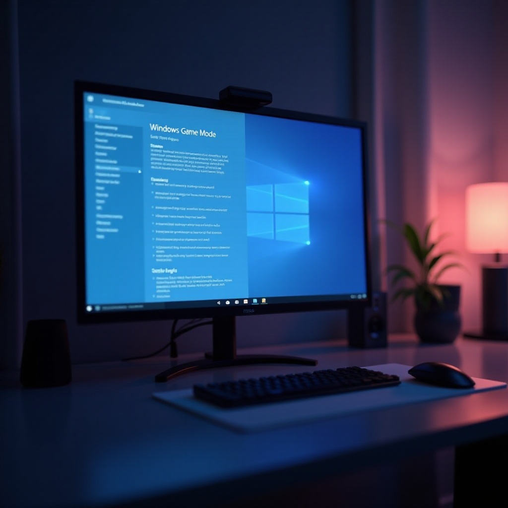 modo de jogo ligado ou desligado no windows 10