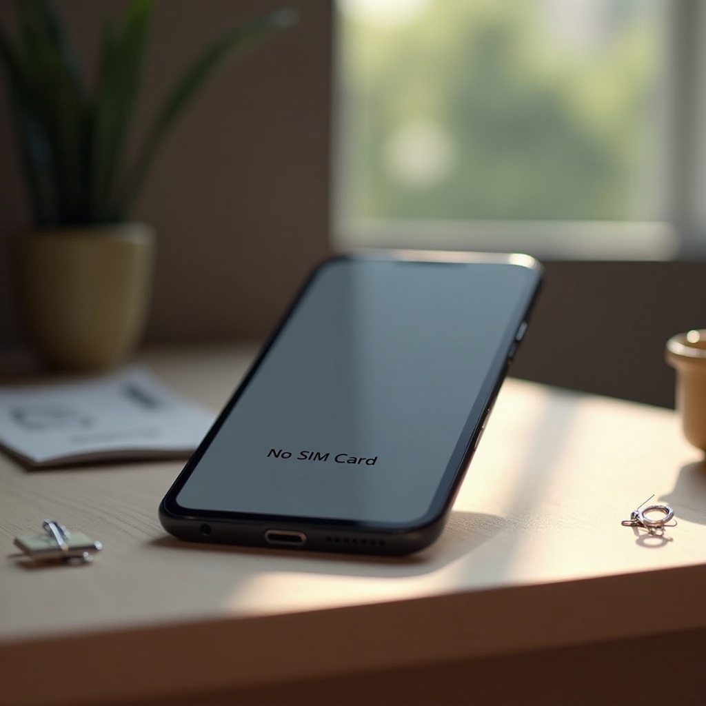 tại sao điện thoại android của tôi báo không có thẻ SIM