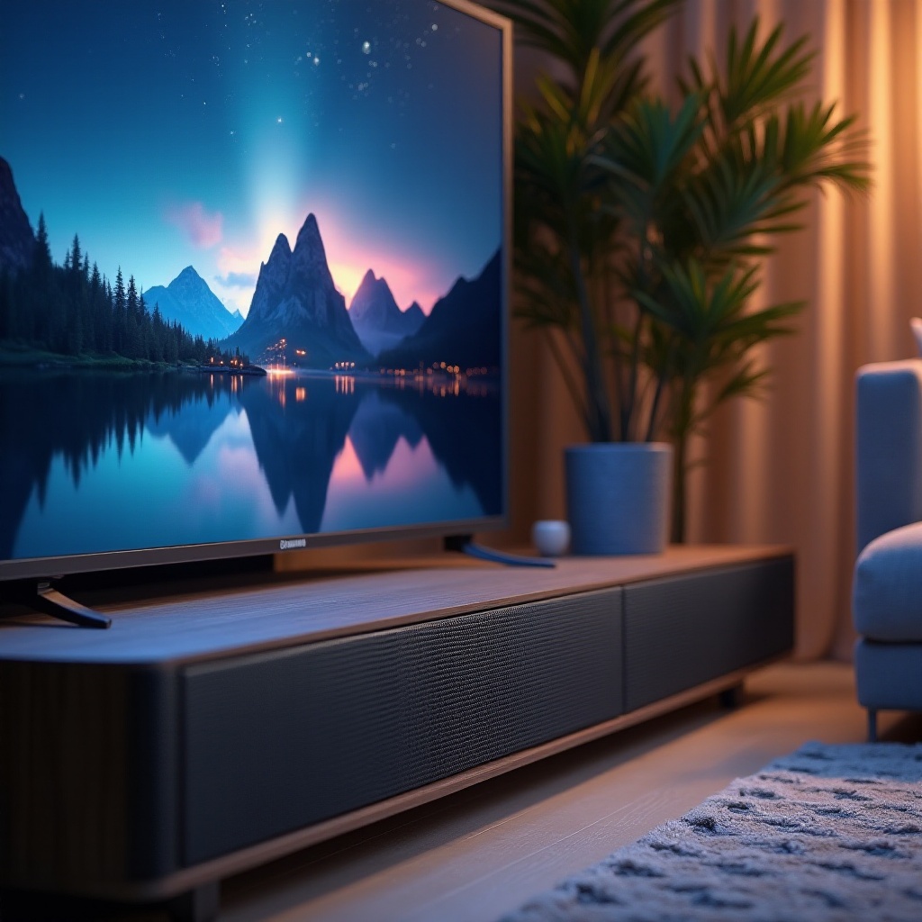 pengaturan terbaik untuk soundbar Samsung