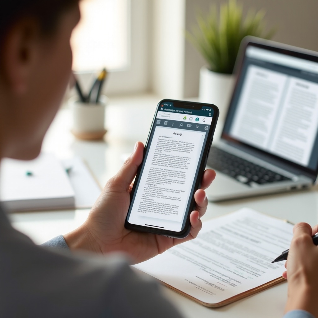 Cara mengedit PDF di Android
