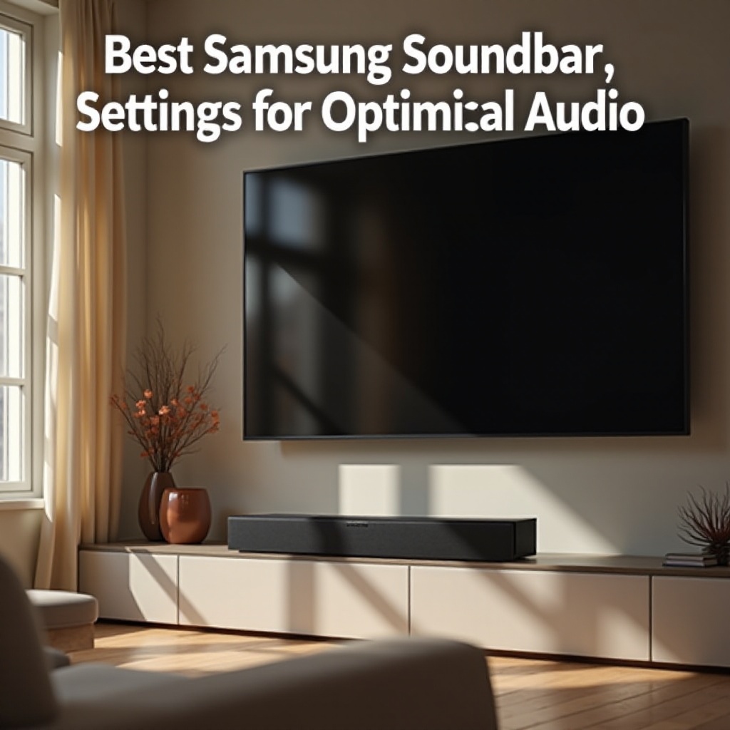 melhores configurações para barra de som Samsung