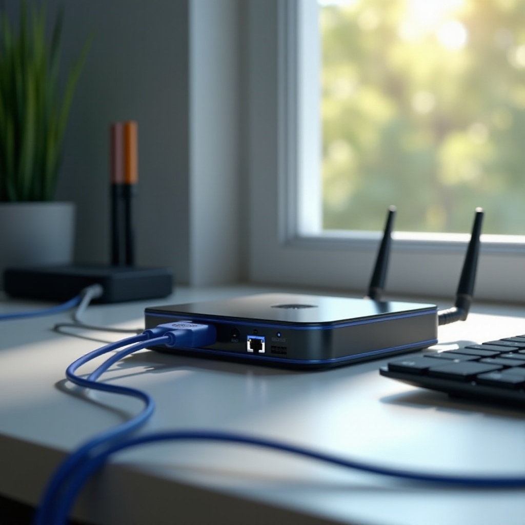 توصيل القرص الصلب الخارجي بالشبكة