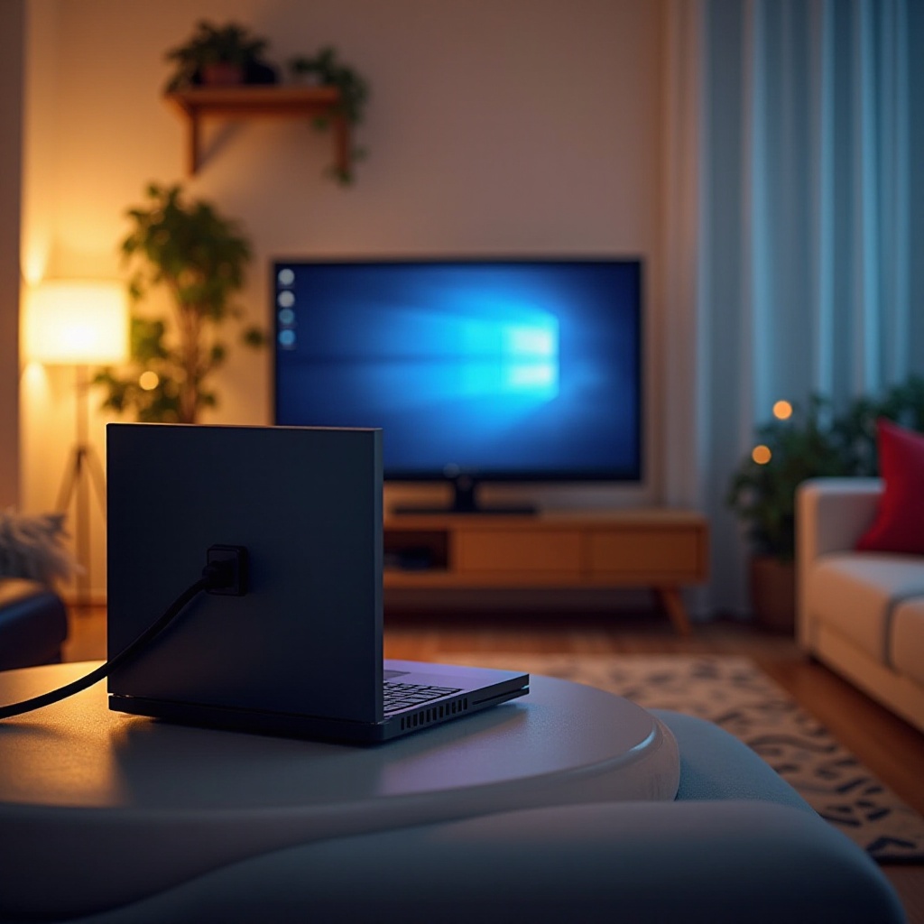 você pode conectar um PC a uma TV